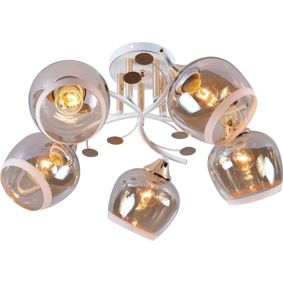 Люстра на штанге Reluce 95143-0.3-05 WH+FGD