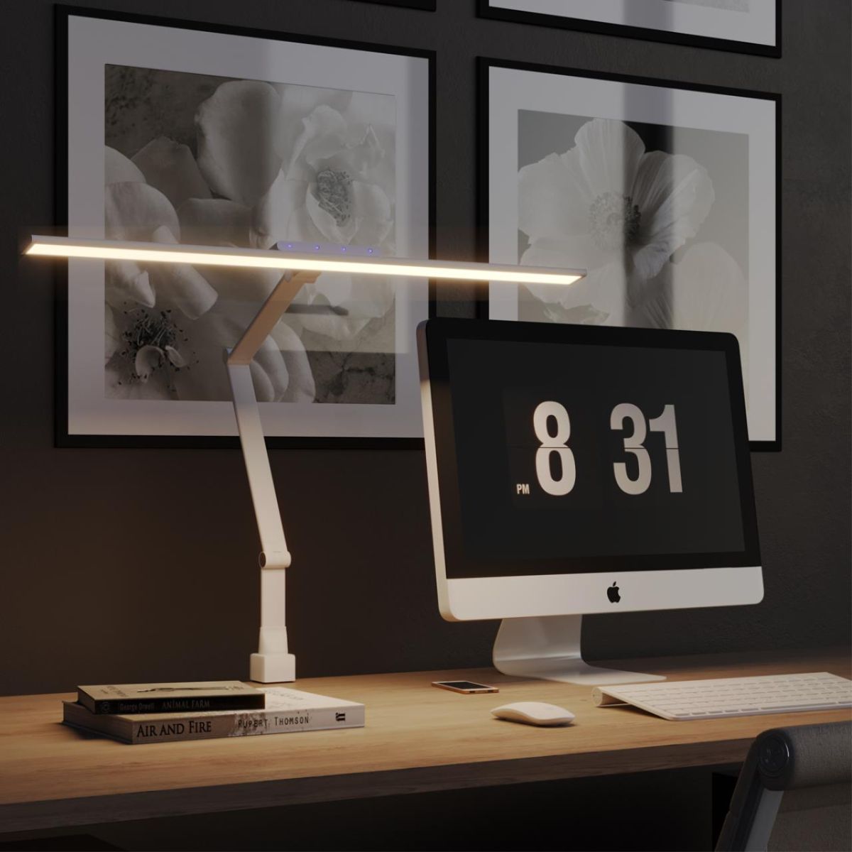 Настольная лампа диммируемая полного спектра Novotech Ledo Studi 359968