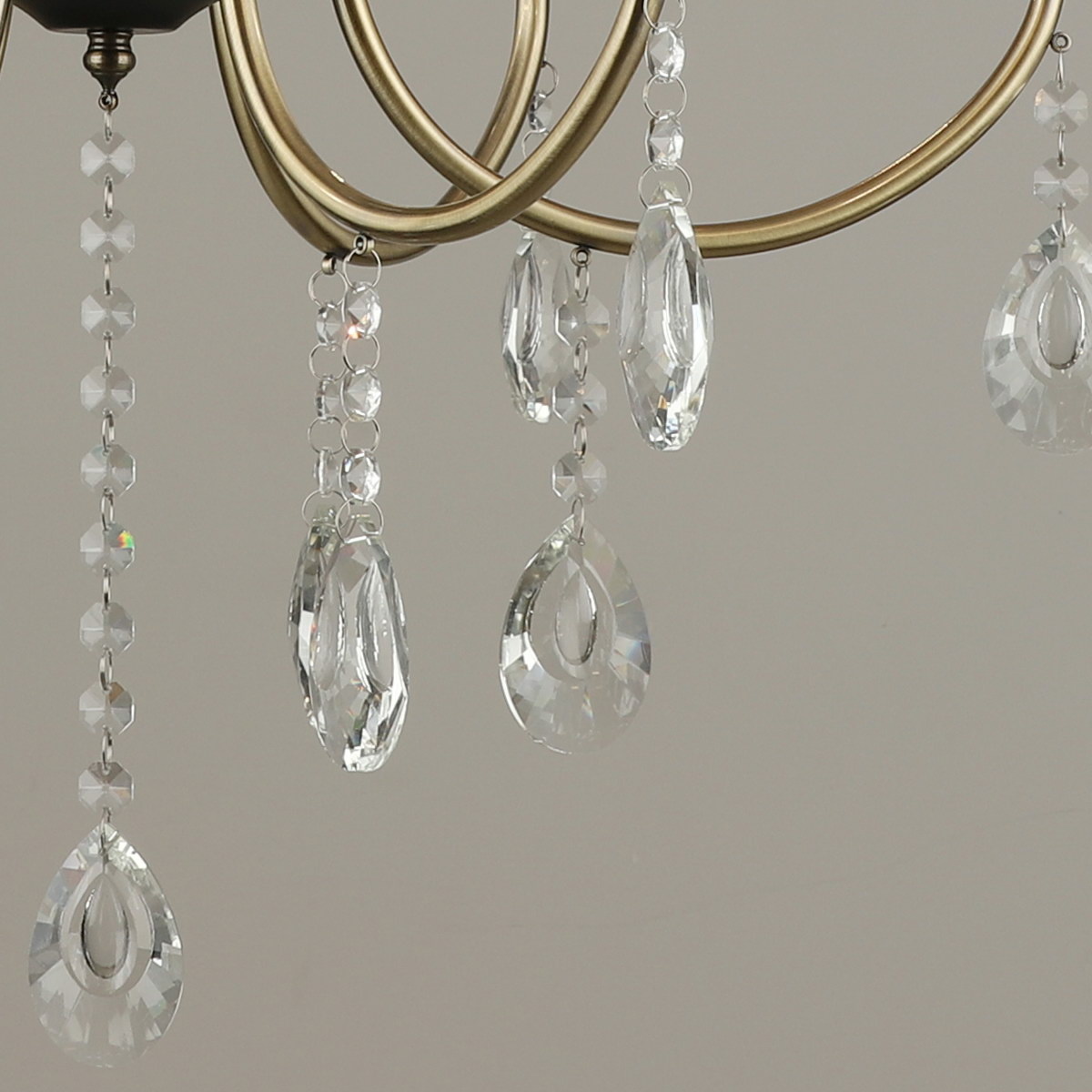 Подвесная люстра Reluce 03805-0.4-06 AB+BK