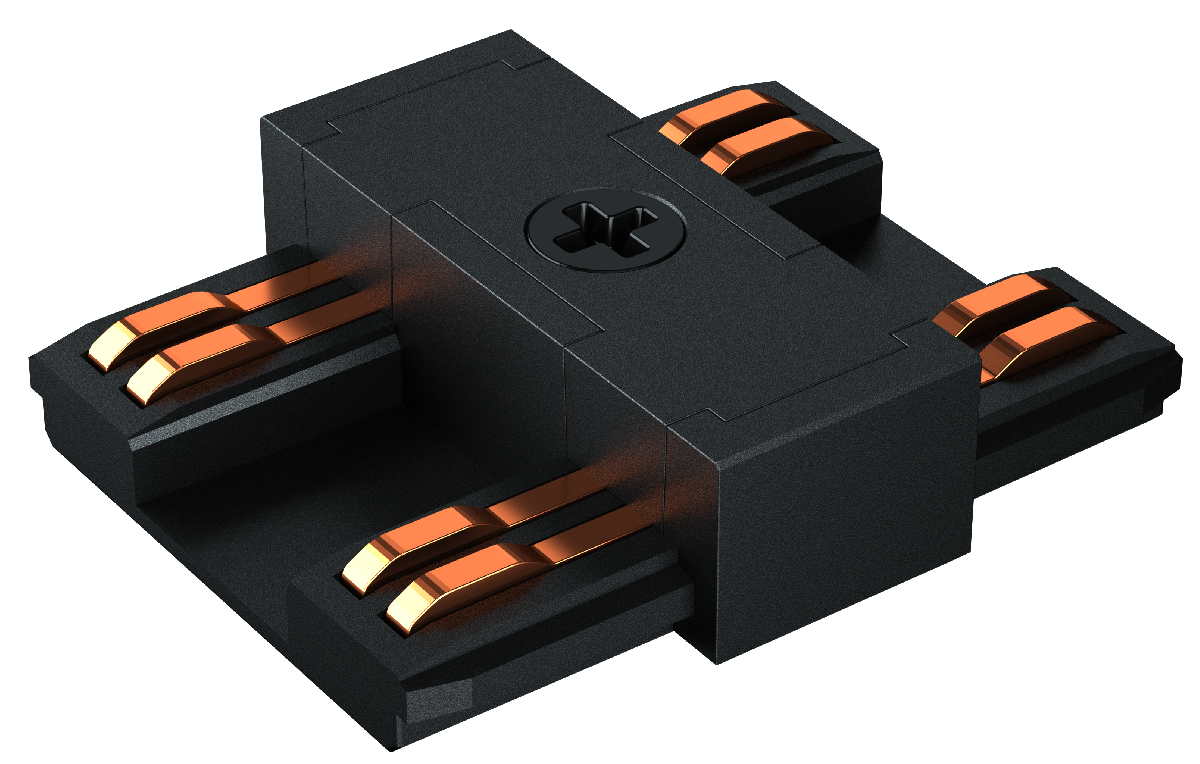 Коннектор питания прямой iLedex Vision POWER CONNECT 4825-BK