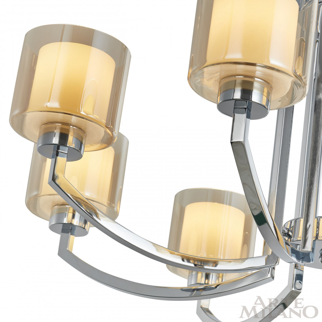 Подвесная люстра Arte Milano Neapolis 277207/8 Ni