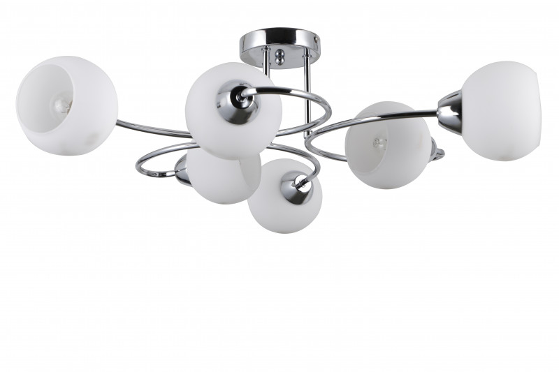 Люстра на штанге Natali Kovaltseva 81401/6C CHROME