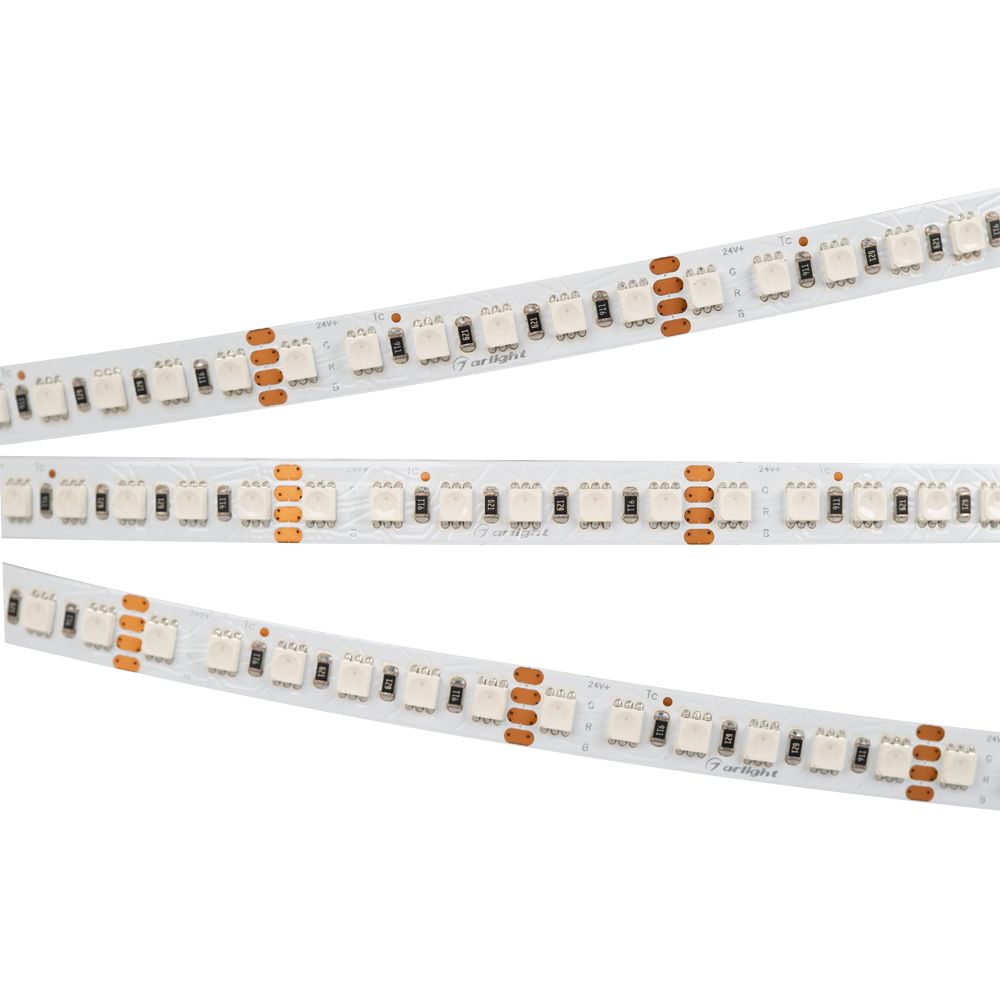 Светодиодная лента Arlight RT-H120-10mm 24V RGBW-White-4-in-1 (25 W/m, IP20, 4040, 5m) 048748