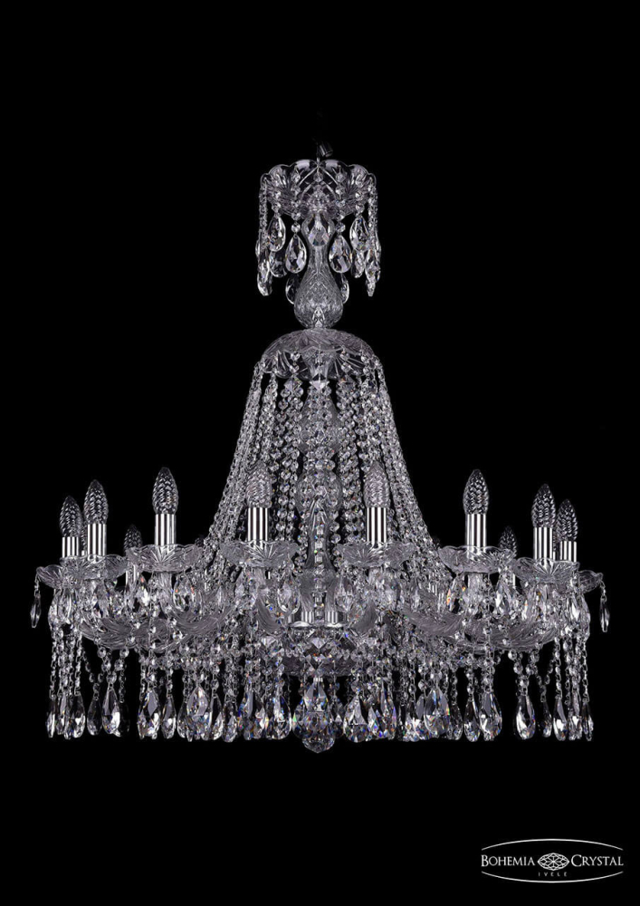 Подвесная люстра второго света Bohemia Ivele 1413/16/300/XL-91/Ni