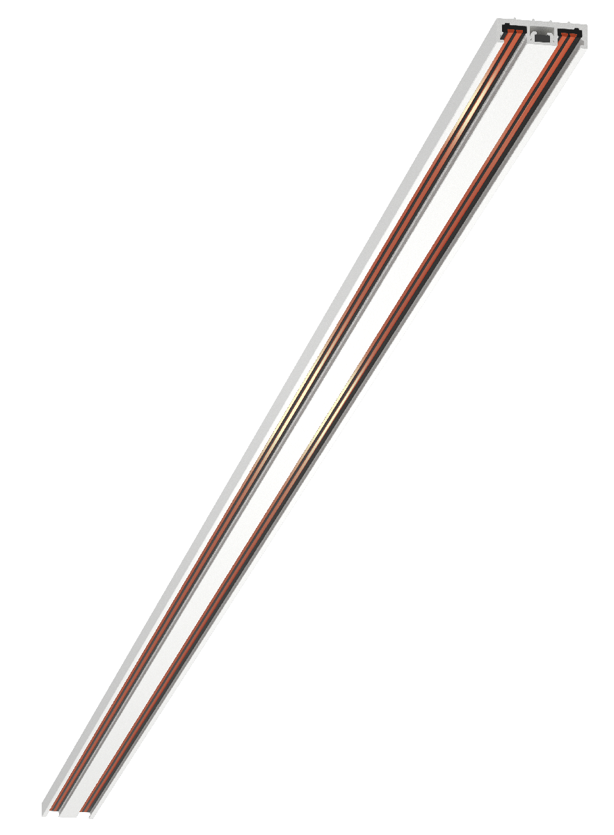 Ультратонкий накладной магнитный шинопровод iLedex Vision 4825-25/7-2000-WH