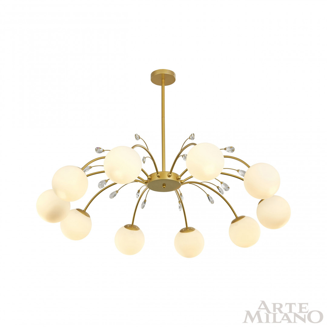 Люстра на штанге Arte Milano Neapolis 273802/10 GD