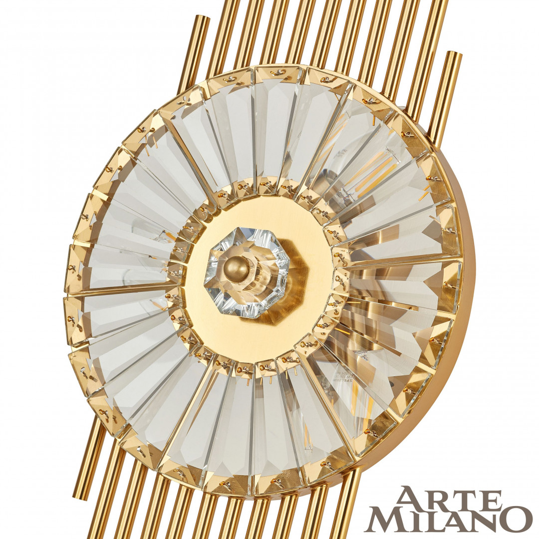 Настенный светильник Arte Milano 0552B.D255.H650.E14.3 G