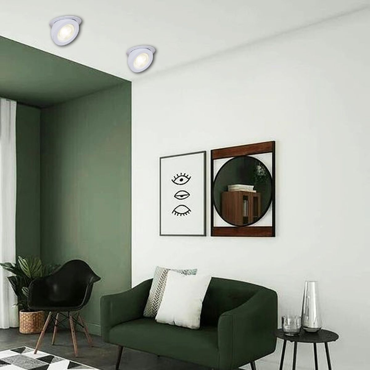 Точечный светильник Reluce 84053-9.0-001QR COB8W WT