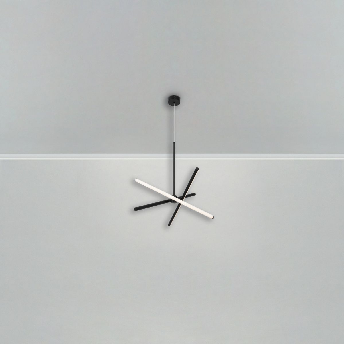 Подвесной светильник черный Freya Artwork FR6069PL-L65B