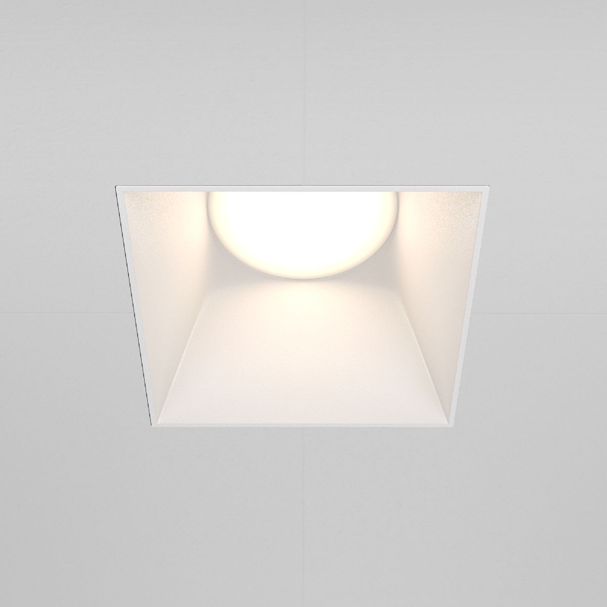 Встраиваемый светильник Maytoni Technical Share DL051-01-GU10-SQ-W