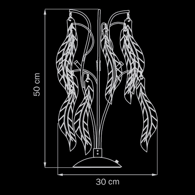 Настольная лампа Lightstar Vetro Сristallo 793934