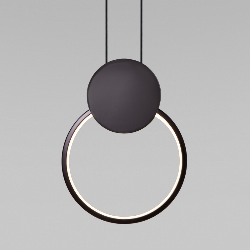 Подвесной светильник Eurosvet Style 50217/1 LED черный жемчуг