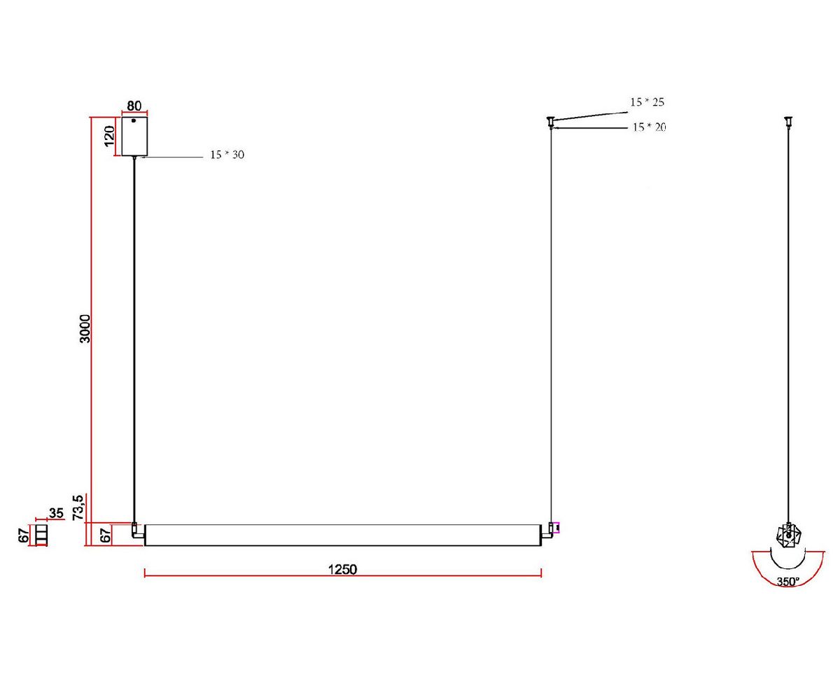 Подвесной светильник Kink Light Талия 08208-125,19