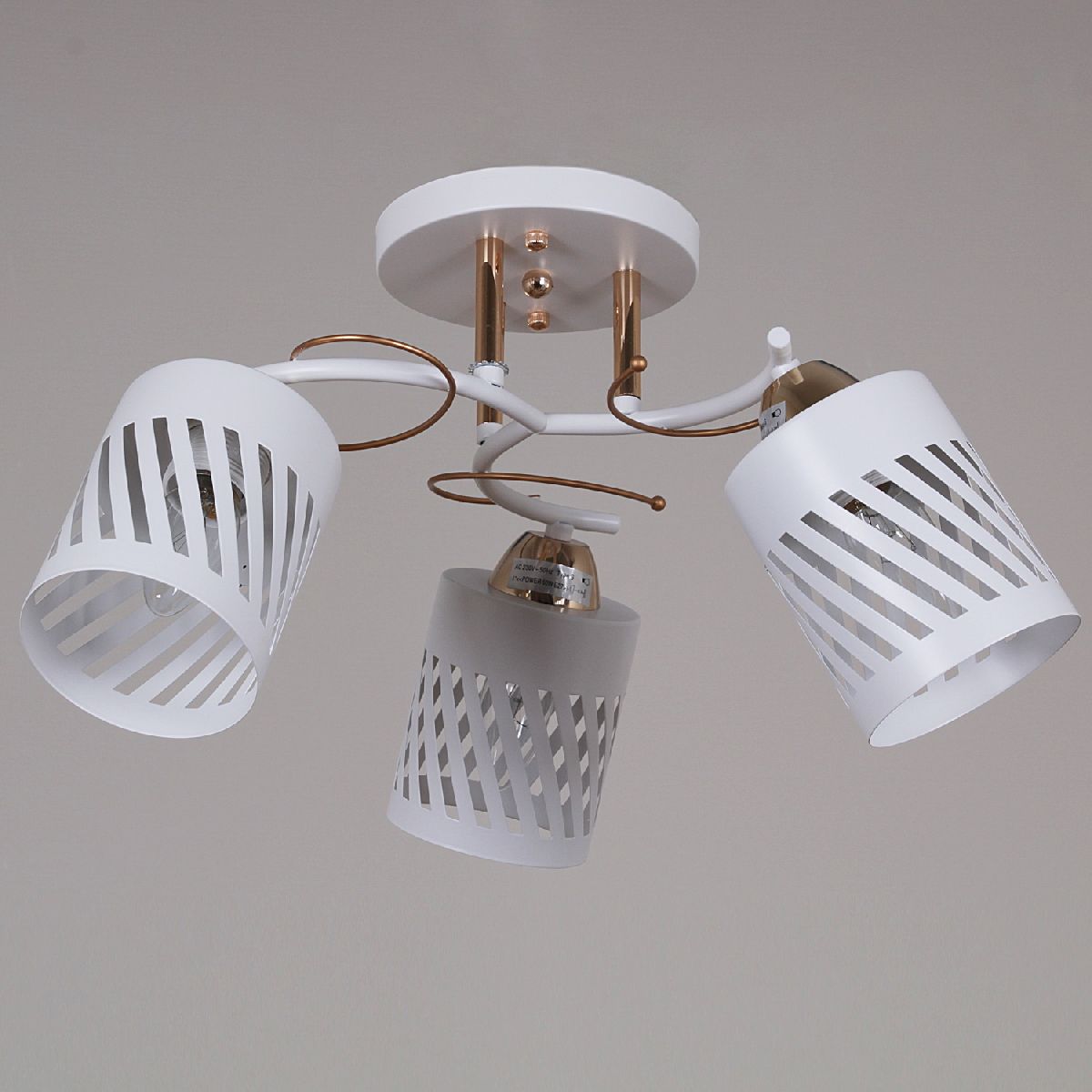 Потолочная люстра Reluce 08235-0.3-03 WT+FG