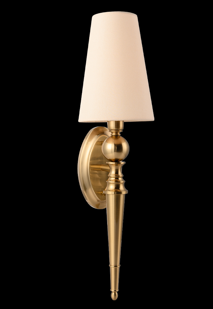 Бра на штанге Crystal Lux PER AP1 BRASS/BEIGE