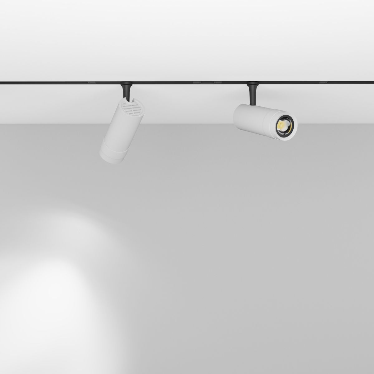 Трековый светильник Luminotti Slimline Baddy L.223.10.CCT.BKWH