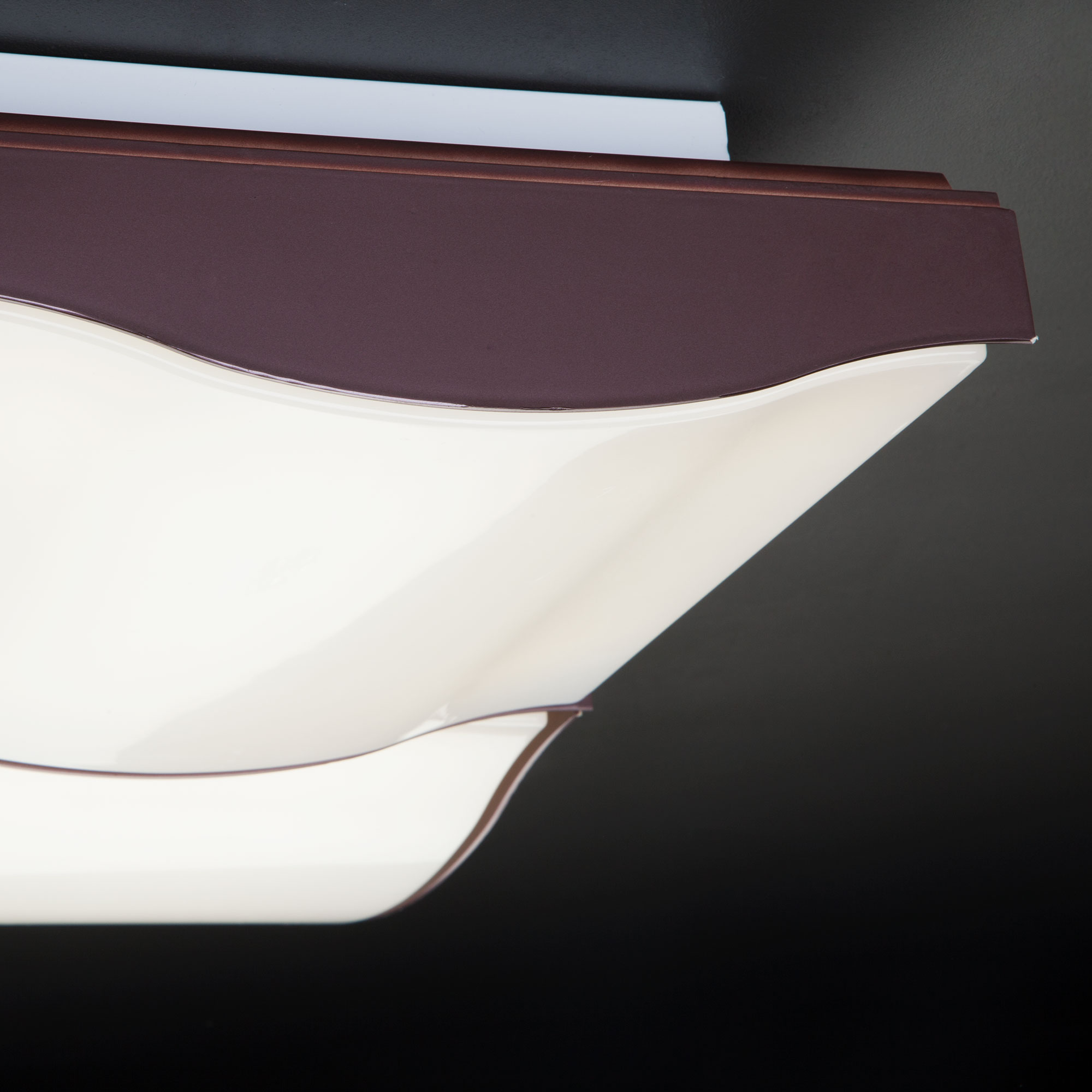 Потолочный светодиодный светильник Eurosvet Relief 90031/4 кофе