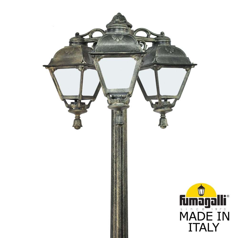 Садово-парковый светильник Fumagalli RICU BISSO/CEFA 3L DN U23.157.S30.BYE27DN