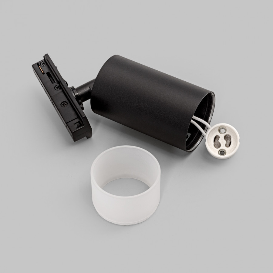 Трековый однофазный светильник IMEX Leon GU10 IL.0010.0014 BK