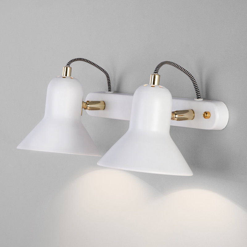 Спот Eurosvet 20083/2 белый/золото