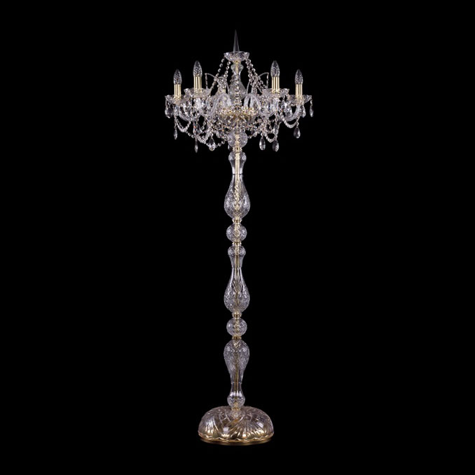 Торшер Bohemia Ivele 1411T1/5/195-165/G