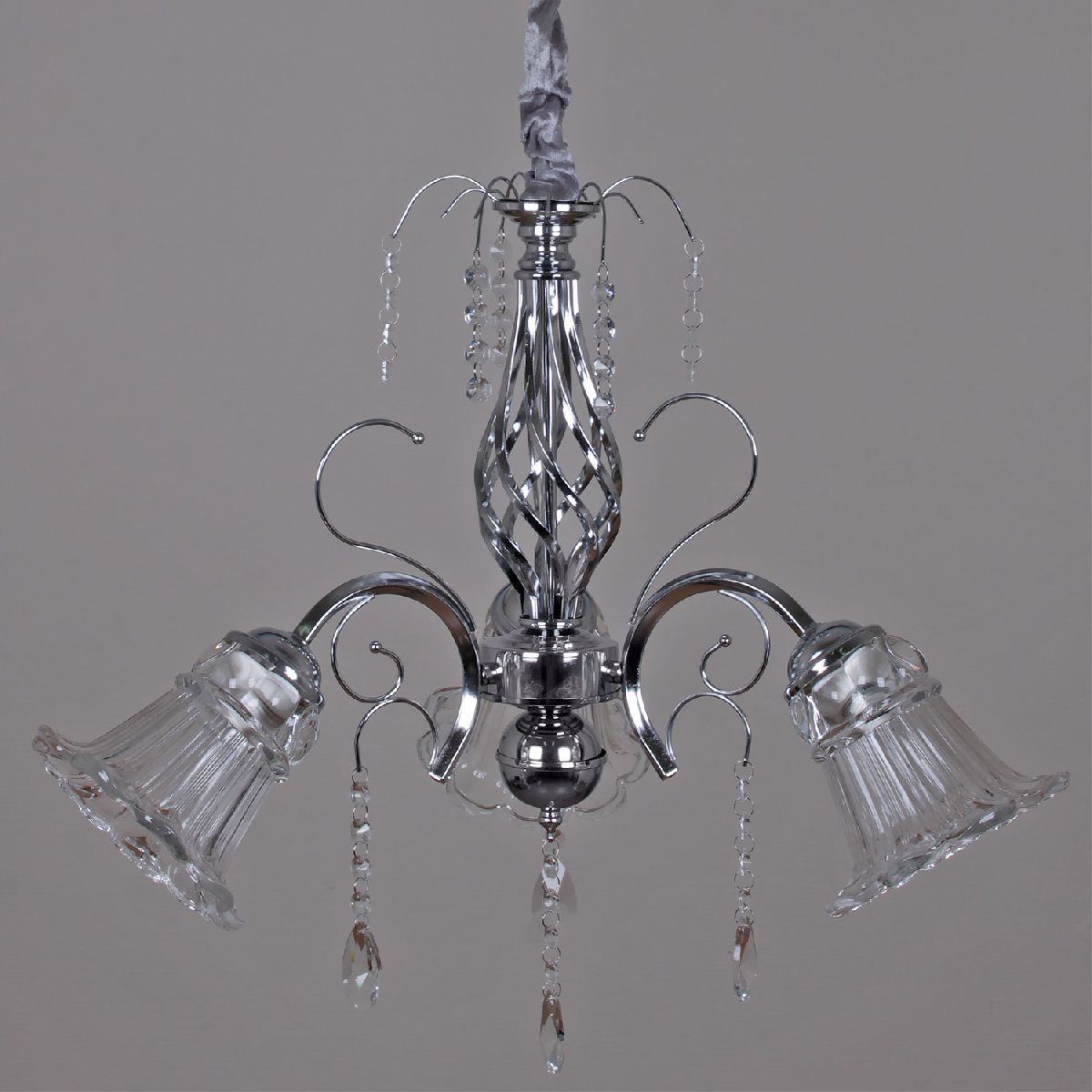 Подвесная люстра Reluce 02349-0.4-03 CR+CL