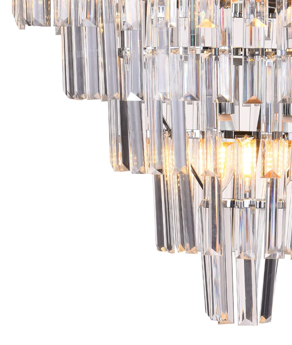Подвесная люстра Natali Kovaltseva NIAGARA 81424/8C CHROME