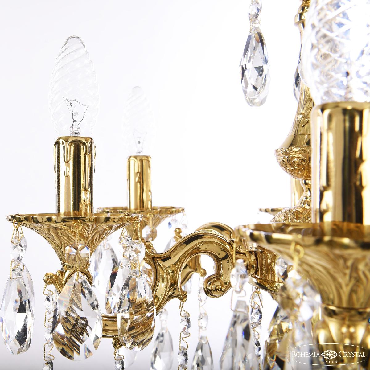 Подвесная люстра Bohemia Ivele Crystal Verona 72101/6/125 A G