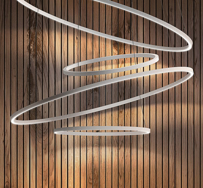 Подвесной светильник Ledron Ring Line R800 White 00000017394