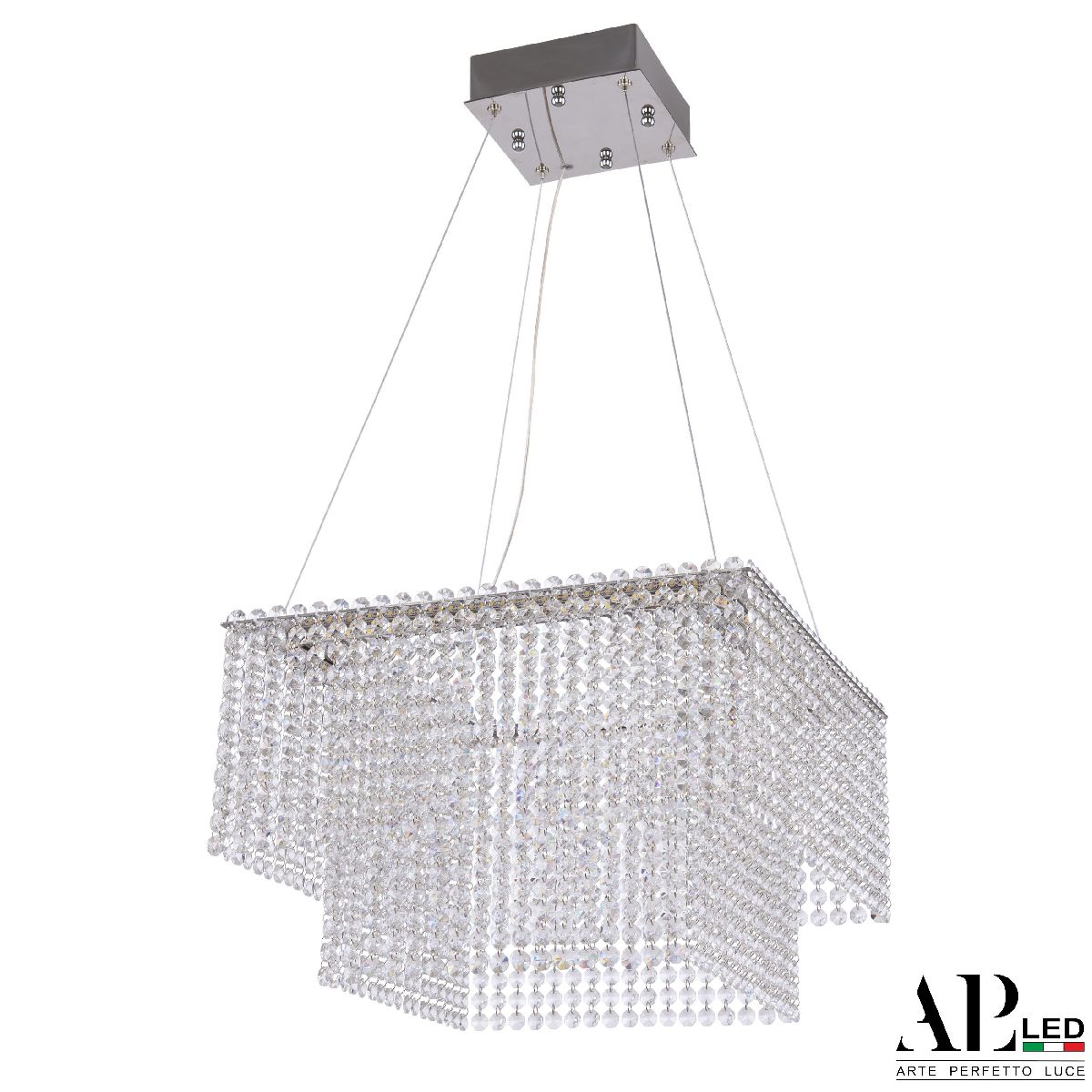 Подвесная люстра Arte Perfetto Luce Sicilia SH04.42.C.Ni.4000