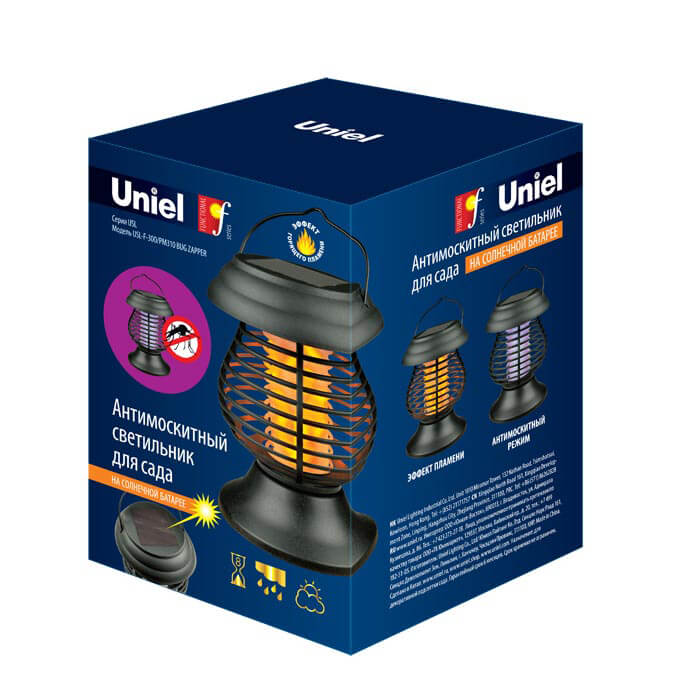Светильник на солнечных батареях (UL-00006537) Uniel Functional USL-F-300/PМ310 Bug Zapper