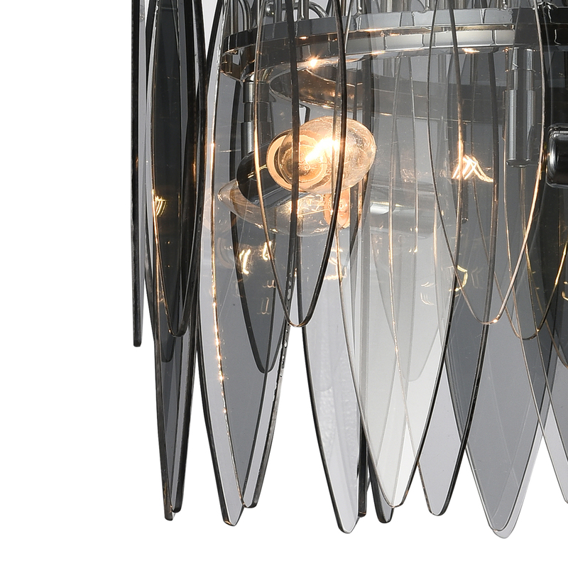 Подвесная люстра Natali Kovaltseva TRIADA II 91003/5C CHROME