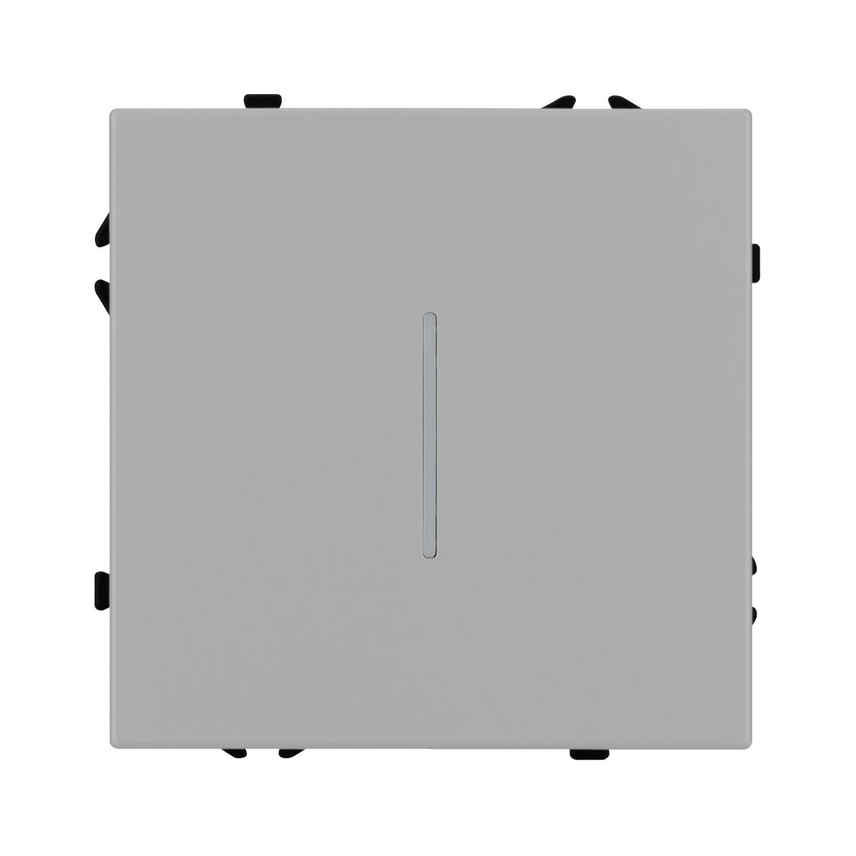 Выключатель звонковый 1 кл подсветка софт-тач никель Arlight SWT-MKR1-SFPL-L-IS (250V, 10A) 061784(1)