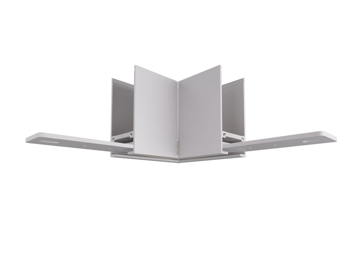 L-образный соединитель для магнитного шинопровода Donolux Magic Track L corner DLMW Sp