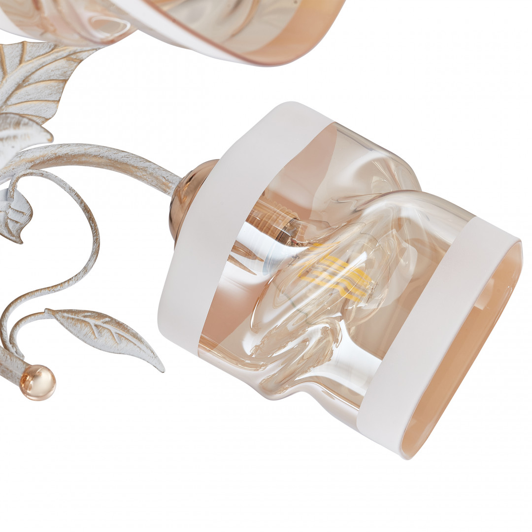 Подвесная люстра Arte Milano Amalfi 333026/5 WT+FGD