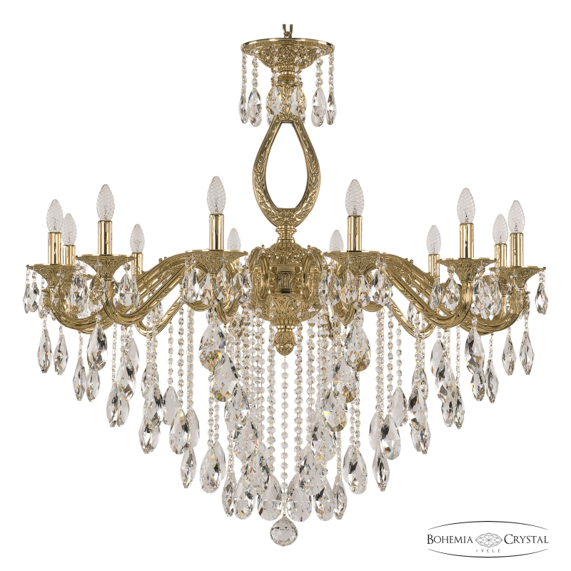 Подвесная люстра Bohemia Ivele Crystal Florence 71302/12/360 B G