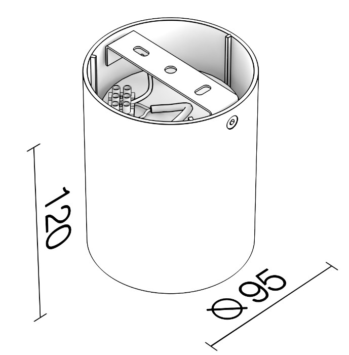 Потолочный светильник Ledron HDL5600 Alum 00000013711