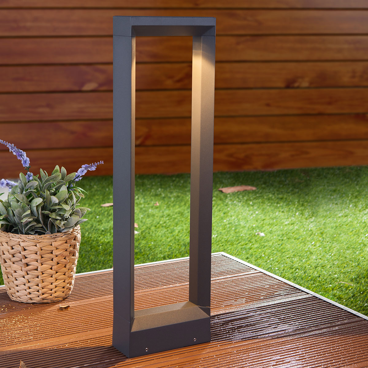 Уличный светодиодный светильник Elektrostandard 1612 Techno LED графит Astar F 4690389086168