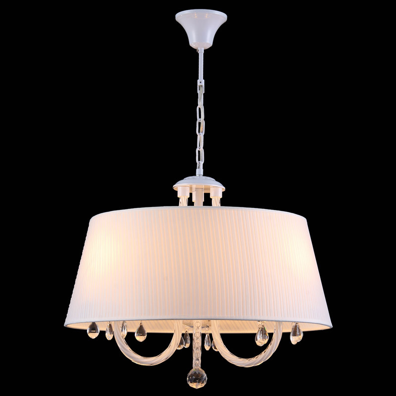 Подвесная люстра Natali Kovaltseva SAN MARINO 11424/3C WHITE GOLD