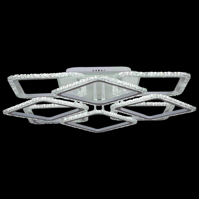 Потолочная люстра Reluce 08869-0.3-4+4C WH (RGB)