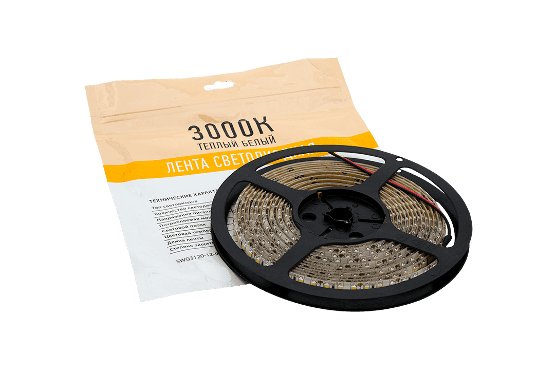 Светодиодная лента SWG SWG3120-12-9.6-WW-65-M 009463