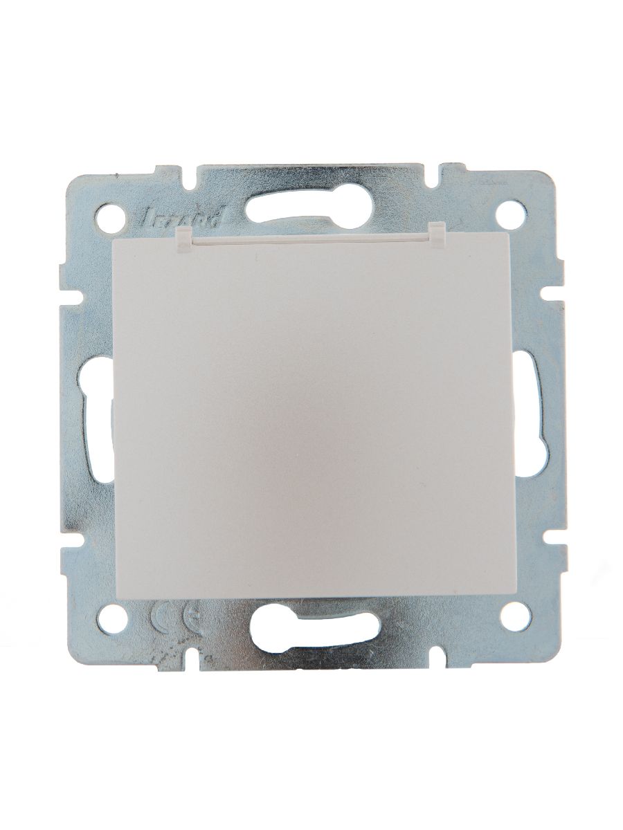 Розетка с/з с крышкой Lezard Karina 707-3088-123B