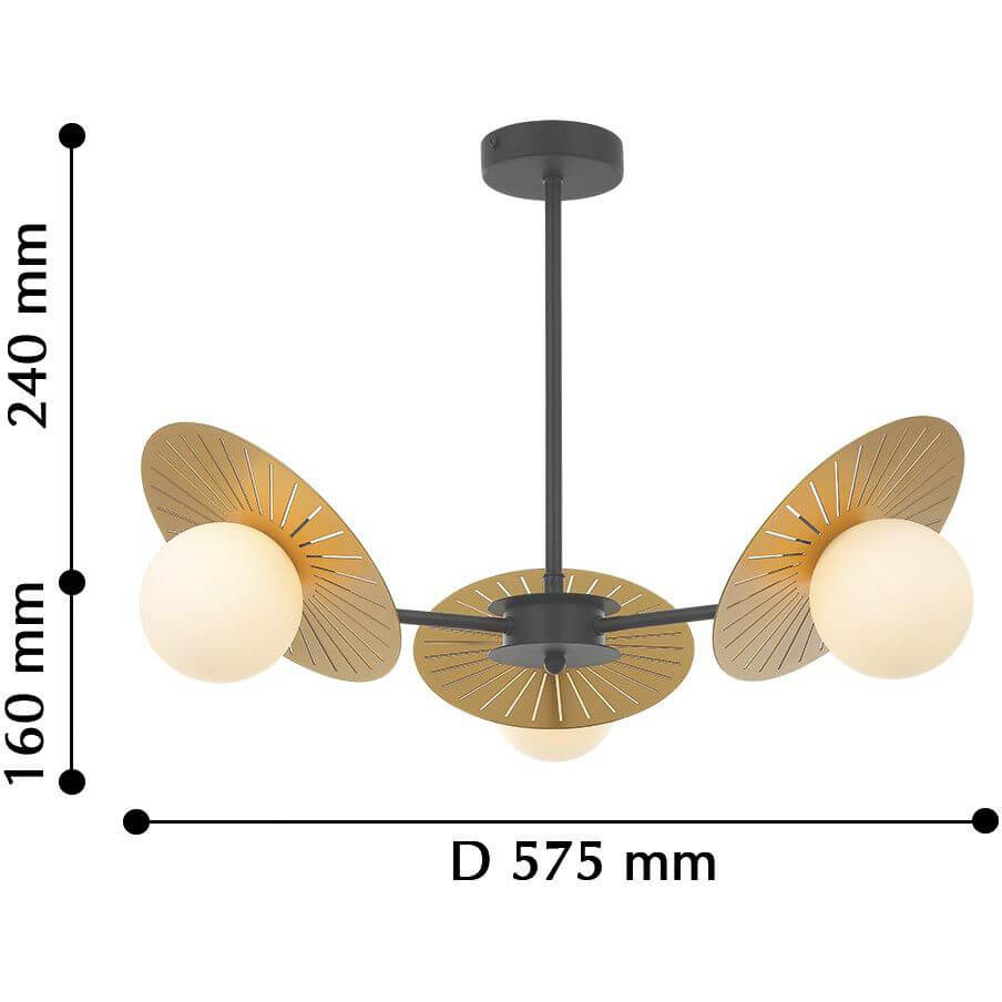 Подвесная люстра Favourite Sonnenblume 2356-3P