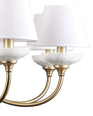 Подвесная люстра Lumien Hall Лива 1025/8H-AB-WT