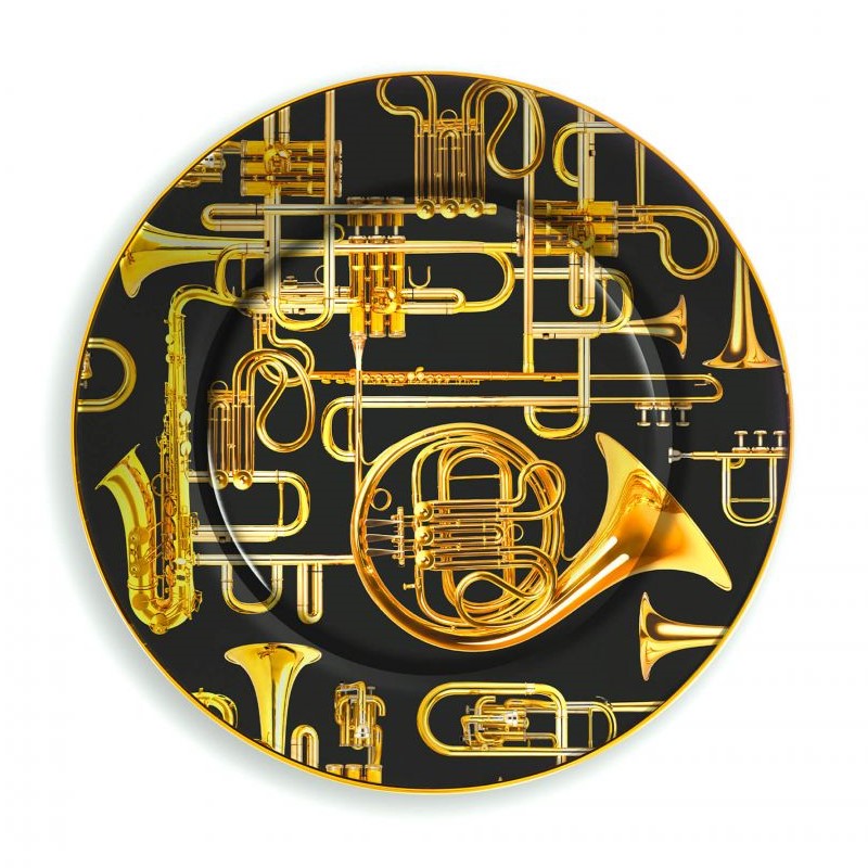 Тарелка Trumpets Seletti Toiletpaper Porcelain 16913