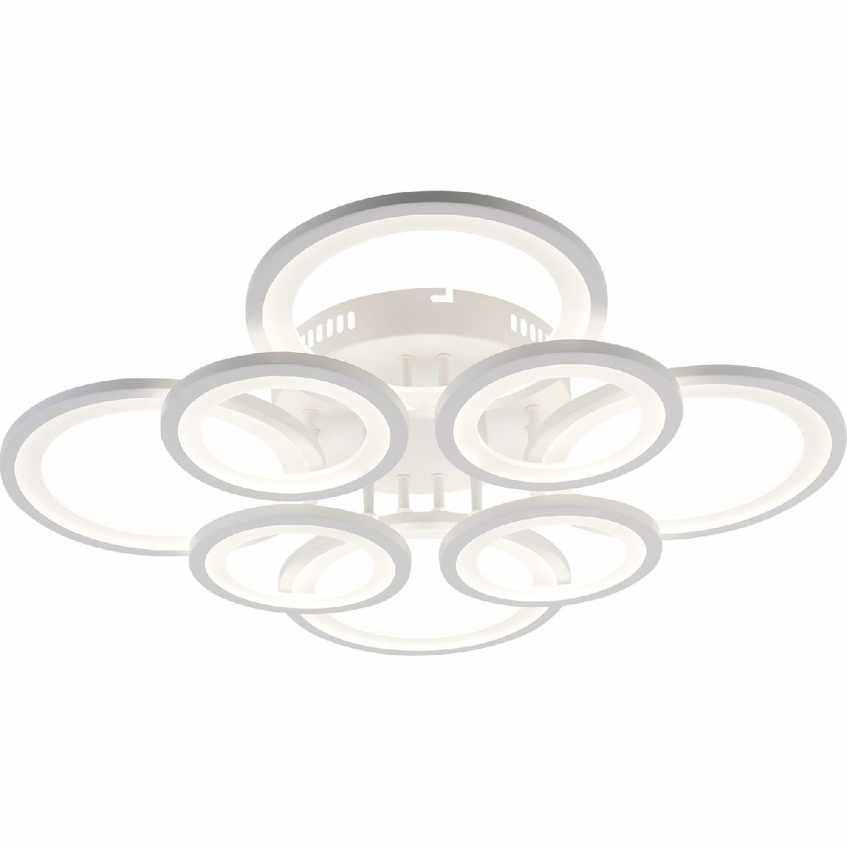 Потолочная люстра Reluce 08450-0.3-4+4A WH