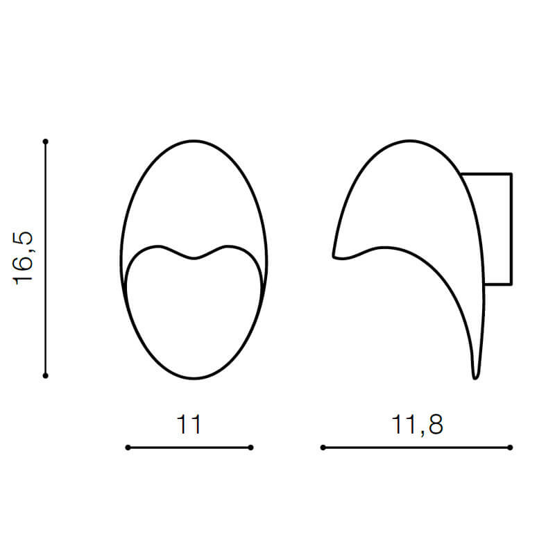 Бра серое Azzardo Matera wall AZ2184
