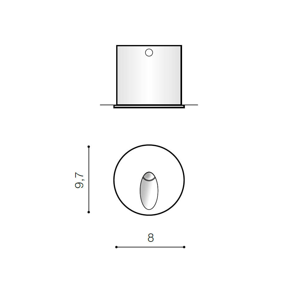 Встраиваемый светильник Azzardo Sarona AZ2183