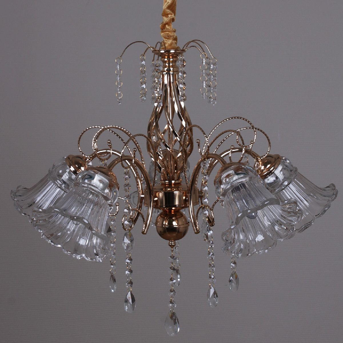 Подвесная люстра Reluce 02348-0.4-05 FGD+CL