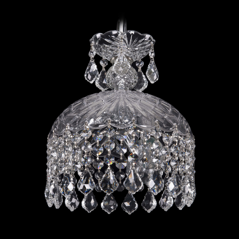 Подвесная люстра Bohemia Ivele 7715/22/3/Ni/Leafs